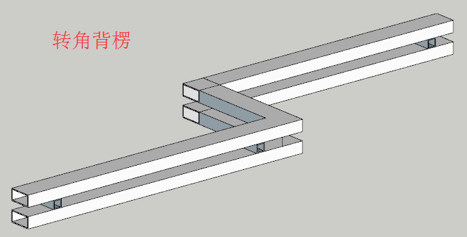 转角背楞